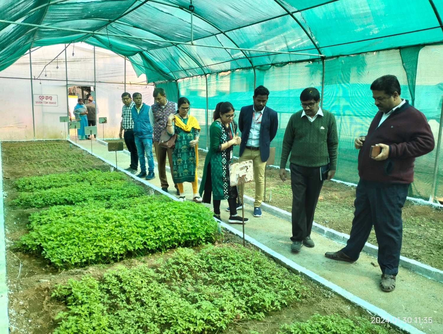 Visit of Dr. K.S. Das, Principal Scientist, ICAR-ATARI, Kolkata. On 30.01.2024